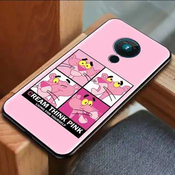 Pink Panther Telefono dėklas, skirtas Nokia 2.2 2.3 3.2 3.4 4.2 6.2 Fundas C5 Endi C2 tava Minkšto Silikono Juodo Dangtelio Coque 