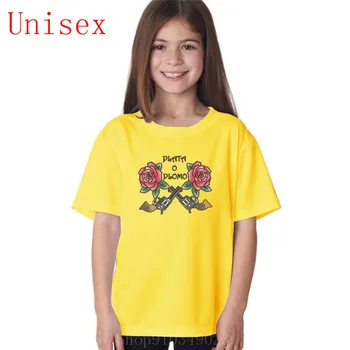 Plata O Plomo 2 mergaitės marškinėlius marškinėliai berniukams paauglių mergaičių, kūdikių drabužiai mergina drabužius vasaros drabužius, kurie tinka mados