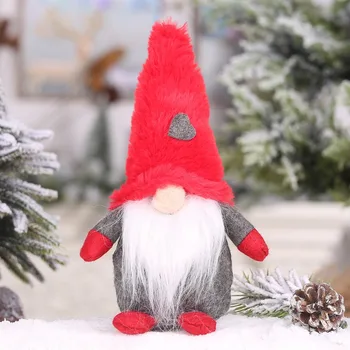 Pliušinis Gnome Lėlės, Papuošalai Švedijos Kalėdų Santa Su 