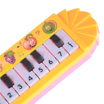 Populiarus Mini Plastiko Klaviatūros Fortepijono Elektroninių Vaikas Žaislas Priemonė Muzikos 5,5 cm*18,5 cm
