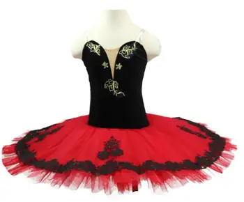Profesionalūs baleto mdc baleto mdc balerinos Raudonos Kitri Grand Pas Baleto Kostiumai Esmeralda Čigonų Blynas Tutu