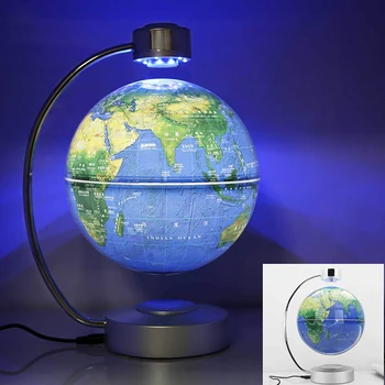 Protingas Balansas Stalo Lempa Pakabos Magnetinis Šviesos Jungiklis LED Stalo Lempa Miegamasis Skaitymo Kūrybos Naktį Šviesos Atmosfera