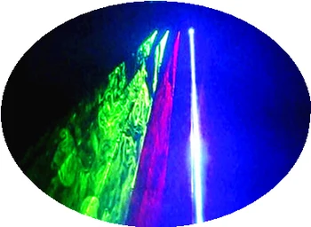 RASHA KARŠTO Pardavimui, 4 Vadovai 650mW RGB Full Lazerio Šviesos Lazerio Spindulio Šviesos Lazerio Lietaus Etape Šalies Atveju DJ Club Šviesos Kalėdos
