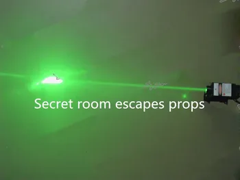 Realiame gyvenime žaidimai pabėgti kambarys rekvizitai Žalia lazerio siųstuvas, Storas ir plonas šviesos kambarys pabėgti žaidimas