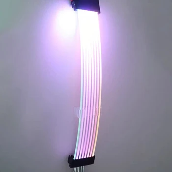 RGB Šviesos Kabelio 8P (ty Kortelė arba CPU) ilgiklis Eilės Tipas Sinchroninio Neoninės Spalvos Laidas