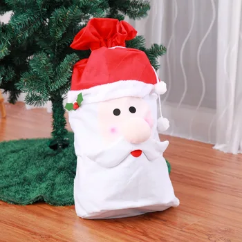 Santa Claus didelis Kalėdų saldainiai dovanų maišelis Vaikams