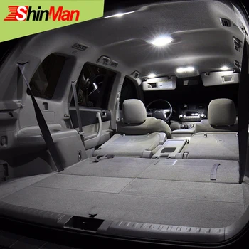 ShinMan11x Klaidų Žemėlapis Dome Šviesos diodų (LED) AUTOMOBILIŲ Lengvųjų Automobilių LED Interjero Automobilio apšvietimo Nissan Altima LED Skaitymo šviesos 2013-m.