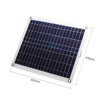 SUNYIMA Saulės Skydelis 18V 20w pusiau lankstūs Polikristaliniai saulės įkroviklis skydelis saulės elementų, 