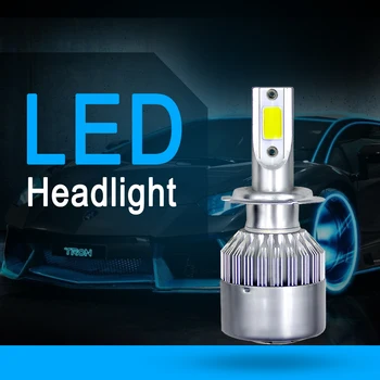 Super šviesus Automobilių Žibintai LED Lemputės H4, H7 9003 HB2 H11 LED H1 H3 H8, H9 880 9005 9006 H13 9004 9007 Auto Žibintai 12V Rūko Žibintai