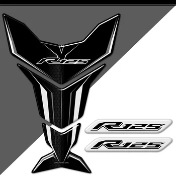 Tank Pad Raštas Decal Lipdukai Yamaha YZF R125 R 125 Emblema Logotipas Ženklelis TankPad Motociklo m. m. 2016 m. 2017 2019 2020