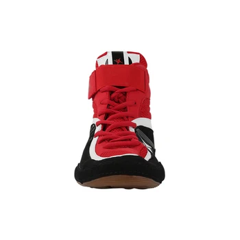 TaoBo Profesinės Unisex Imtynių Batai, Vyrams Berniukai Aukšto Viršų Bokso Sneaker Kvėpuojantis Kovoti Su Batų Sportbačiai Scarpe Boxe Uomo