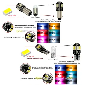Tcart 4pcs X Klaidų, LED Interjero Šviesos Rinkinio Pakuotės nissan patrol priedai 2011-2016