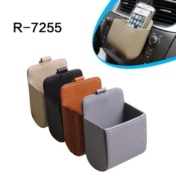 Transporto priemonės avikailis paprasto oro išleidimo krepšiai transporto priemonės įvairenybės kišenėje, mobilųjį telefoną, R-7255