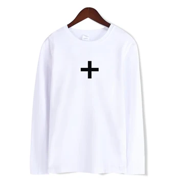 TXT Rytoj X Kartu Mados Spausdinti marškinėliai Moterims/Vyrams ilgomis Rankovėmis Atsitiktinis Tshirts 2019 Karšto Pardavimo Streetwear Kpop Tee Marškinėliai