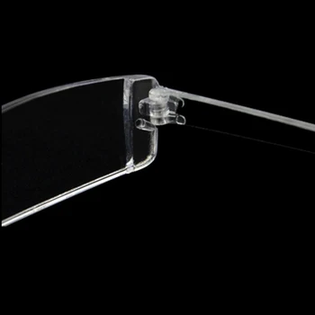 Unisex Akiniai Skaitymui, Moterims, Vyrams, Akiniai didinamojo stiklo Akiniai akyse Dervos Ultralight vientisas Aišku, Akinių Rėmeliai N6