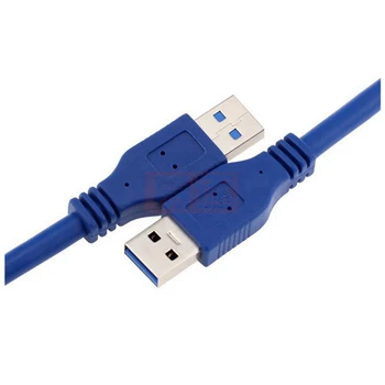 USB į USB prailginimo Kabelis Type A Male Vyrų USB 3.0 Extender Radiatorių Standžiojo Disko Webcom USB 3.0 Kabelį Pratęsimo