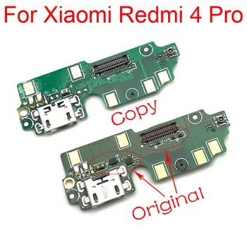 USB Įkrovimo lizdas Dokas Plug Jungtis Valdybos Flex Kabelis Xiaomi Redmi 4X 4 4A Pro 6 6A atsarginės Dalys