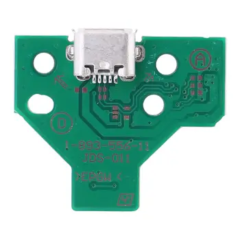USB Įkrovimo lizdas kištukinis Lizdas Valdybos JDS-011 Už PS4 Valdiklis Su 12 Pin Kabelis 20CB