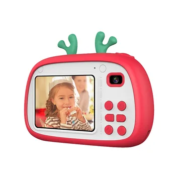 Vaikai Kamera Žaislas 2.4 Colio 720P Įkrovimo Vaikų Skaitmeninio Vaizdo Рождество vaizdo Kamera Kalėdų mielas vaikams šventinių dovanų
