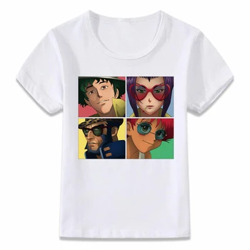 Vaikiški Drabužiai Marškinėliai Cowboy Bebop Akira Anime Berniukų ir Mergaičių Bamblys Marškinėliai Tee oal223