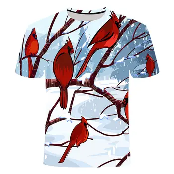 Vasaros mados vyriški T-shirt 3D pajūrio kraštovaizdžio spausdinimo atsitiktinis marškinėliai patogūs drabužiai Azijos dydis S-6XL vyriški T-shirt