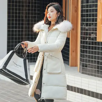 Vy1091 2020 m. rudens žiemos naujas moterų mados atsitiktinis šilta striukė moteriška bisic paltai Lady paltas moteris parko ilgas kailis