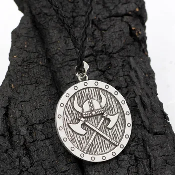 Vyrai Padidinti Vikingų kariai Dievų Senovės Rus pakabukas Rune Tikroji Meistrų Amuletas Viking Valknut Karoliai Pakabukas
