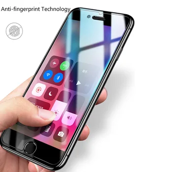 Wangcangli 2.5 d apsauginis stiklas iphone 6 6s 7 8 plus x visiškai padengti grūdinto stiklo dėl 