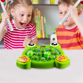 Whack-A-Varlė Žaidimas Bamblys Žaislai su 2 Plaktukai Kūdikių, Ankstyvo Mokymosi Patvarus, Łomotanie Žaislas Vaikams, 2-8 metų Amžiaus Berniukų, Mergaičių