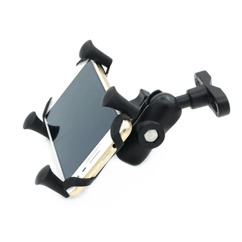 X-Grip Telefono Laikiklis, USB Įkroviklį Už Motociklo SUZUKI GSF 1200/1250/650/600S/400 BANDIT GS500E GS500FGPS Laikiklis Neperšlampamas Maišelis