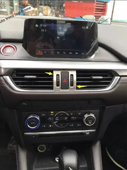 Yimaautotrims Reikmenys Mazda 6. 2016 m. 2017 AC Oro garso Reguliavimo Ratukas / Įspėjamoji Lemputė Mygtuką Perjungti Rėmo Dangtis Apdaila