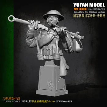 Yufan Modelio Krūtinė Dervos Kareivis iš Pradžių Sukurtas Kinijos-japonijos Karo Veteranų YFWW-1855
