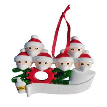 Šeimos Ornamentu Kalėdų Eglučių Papuošalai Sulaikyti Namuose, Šeimos Asmeninį Eglutė Kalėdų Ornamentu(Šeimos (6)