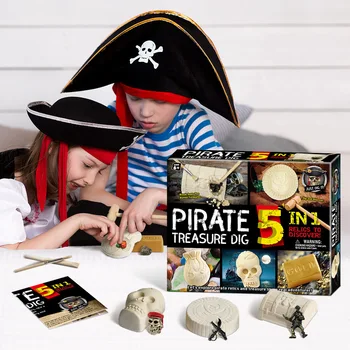 Švietimo Žaislai, Archeologiniai Kasimo Įrankiai Piratų Nustatyti Vaikų Švietimo 