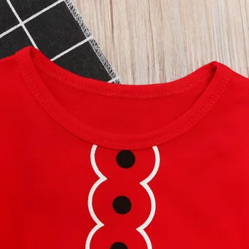 Žiemos Naujagimiui Merginos Kalėdų Romper tinklo Projektavimas Romper Jumpsuit Kūdikių mergaitės, Laisvalaikio Apranga