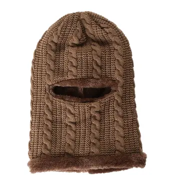 Žiemos naujas 8-simbolių twist vientisas vilnos ausų apsaugos skrybėlę, šaliką, vilnos megztus vyriški ir moteriški jojimo puloveris skrybėlę