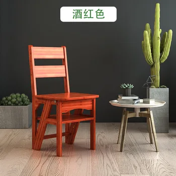 Žingsnis Išmatos & Žingsnis Kopėčios virtuvės Baldai bambuko sillas karieta cadeira Dvejopos paskirties laiptų kėdė namų sulankstomos kėdės, taburetės