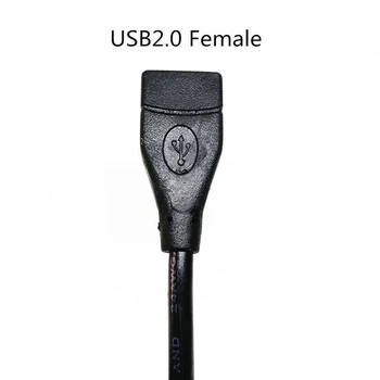 1.5/3/5m USB Extension Cable USB2.0 Duomenimis, Vyrų ir Moterų Kabelis, Didelės spartos duomenų Perdavimo USB prailginimo Laidas Su Magnetiniu Žiedu