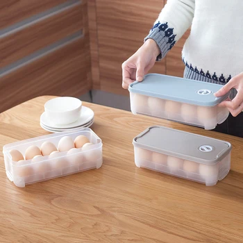 10 Tinklelis, Virtuvės Reikmenys Kiaušinių Šaldytuvas Sandėliavimo Dėžės, Lauko Anti-susidūrimo Plastikinių Kiaušinių Dėžutės Maisto Konteineryje Organizatorius