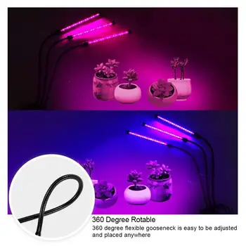 10Sets LED Augti vamzdis Lempos Visą Spektrą 30W LED Fitolampy Augti Šviesos efektą Sukeliančių augalų Hydroponic