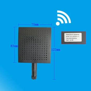 12dBi SMA Male Jungtis 2.4 GHz Skydelis WiFi Antena Antena IEEE802.11n WLAN Sistema