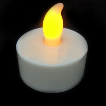 12pcs LED Arbata Šviesos Žvakės flameless Unscented Baterijos LED Arbata žibintai Elektros žvakės Vestuvėms Bažnyčios Namo Decoartion