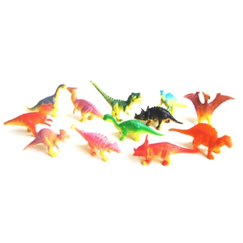 12pcs/set Dinozaurų Modelį, Žaisti Žaislas Duomenys Berniukai Plastiko Dinozaurų Veiksmų Žaislą Dovanų