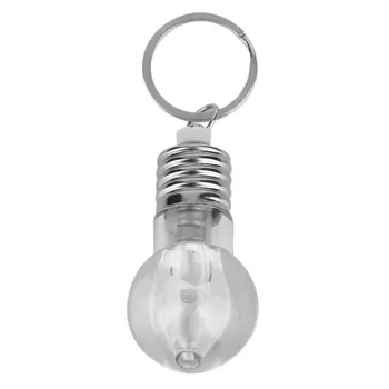 1PCS Kūrybos Spalvinga Keitimas LED Žibintuvėlis Šviesos Mini Lemputė Lempos Klavišą Grandinės Žiedas 