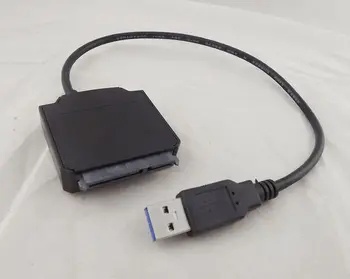 1pcs USB 3.0 Male Į SATA 22Pin Adapteris Keitiklis, Laidas 2.5