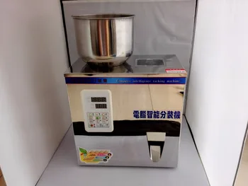 2-120g automatinė Maisto svėrimo, pakavimo mašinos miltelių pavidalo arbata aparatūros medžiagų pripildymo mašina, Dvigubas vibratorius versija