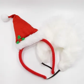 2017 Kalėdų hairband kūrybinės naujų santa claus skrybėlę, plaukų juostos, lankai plaukų aksesuarų vaikams lankelis Vaikams Dovanų tiara