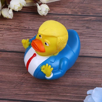 2019 Koziris Antis Vonios Žaislas Dušo Vandens Plūduriuojantis JAV Prezidentas Gumos Ančių vaikų Žaislų Vandens Žaislas Dušo Antis Vaikas Vonia Plaukti