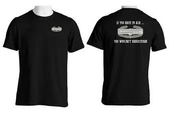 2019 m. Vasarą Karšto Pardavimo Vyrai T-shirt JAV Kariuomenės karinių Veiksmų Ženklelis (CAB) Medvilnės Marškinėliai-1822