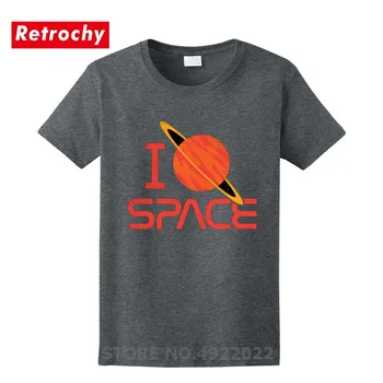 2019 Vyrų Kosmoso X Mėnulis Mados Spausdinti aš myliu Kosmoso Populiarus Paprotys Marškinėliai Užimti Mars Marškinėlius Harajuku Elon Musk Starman T-Shirts